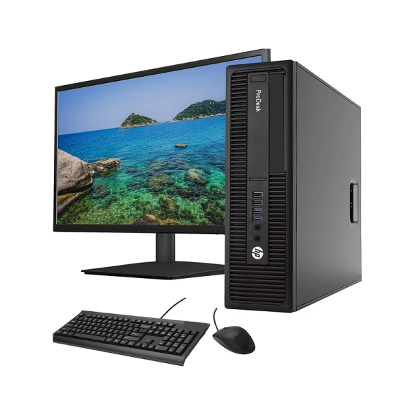 Computador Hp Intel Core i5 4GB 120GB SSD + Teclado y Mouse