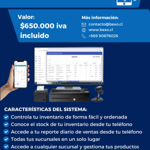Software de punto de venta e inventarios POS